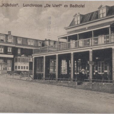 Kijkduin - Lunchroom De Werf en Badhotel - 1929