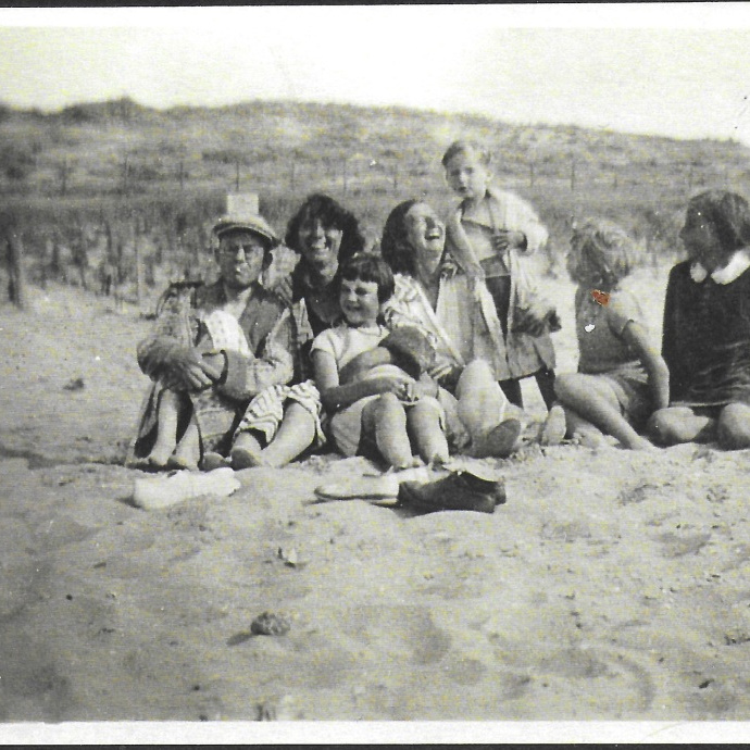 1930 - zomer strand Kijkduin