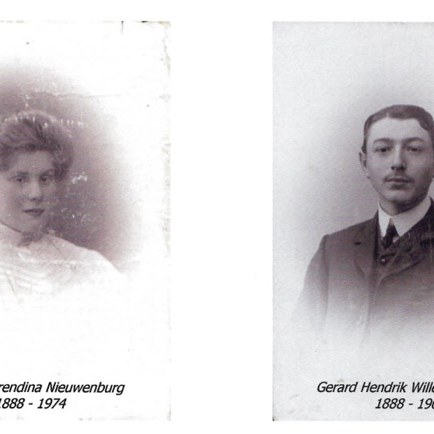 ca. 1910 - Gerard Kortman - Johanne Arendina Nieuwenburg-kl